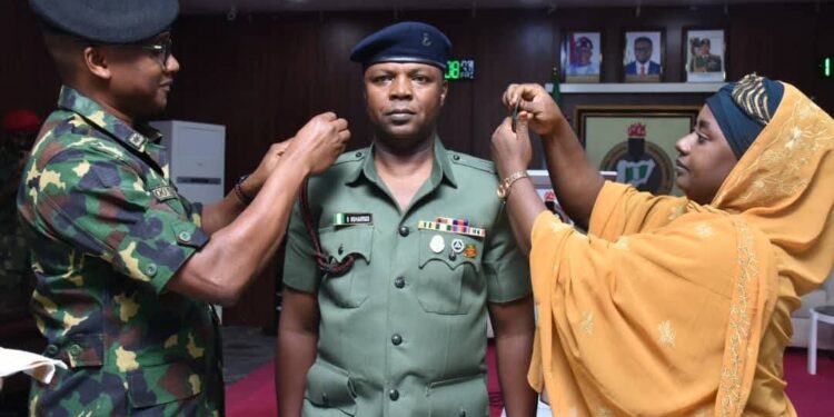 Promotion Comes With Greater Responsibility, Nafiu Tells Newly Decorated Aide