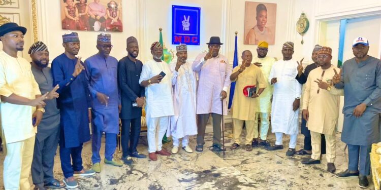 Dickson receives Kogi stakeholders, pledges support for NDC mobilisation