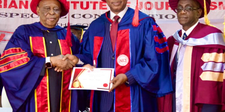 Adeniyi honoured with NIJ fellowship, pledges multimedia centre for journalism training