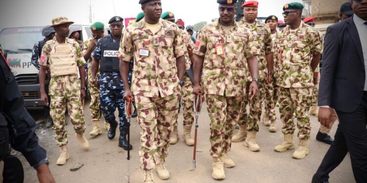 COAS leads strategic security visit to Plateau, reassures residents of lasting peace