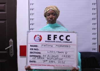 EFCC arrests woman in Maiduguri over alleged naira mutilation