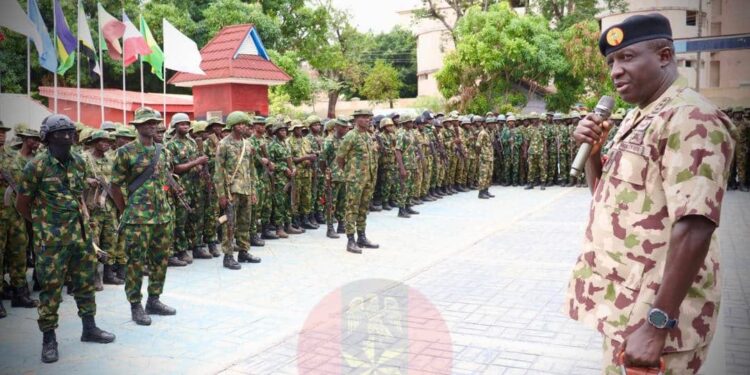 COAS orders reinforcement of Plateau operations with over 850 troops