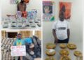 NDLEA intercepts cocaine concealed in food flasks at Lagos airport, arrests fashion designer and other suspects