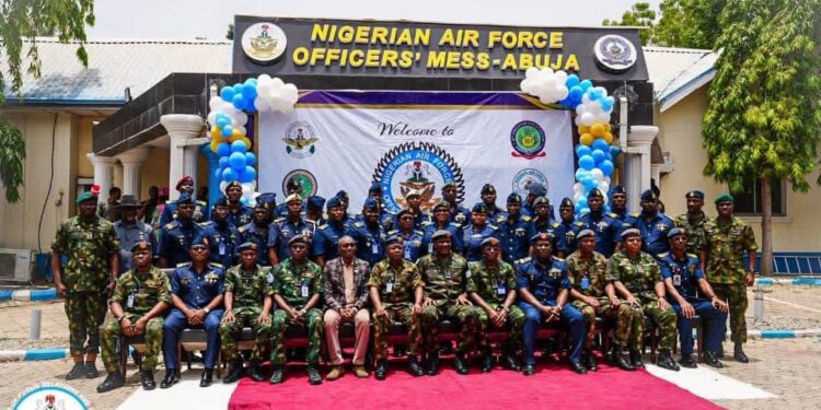 NAF promotes 38 officers, tasks them on leadership and operational excellence