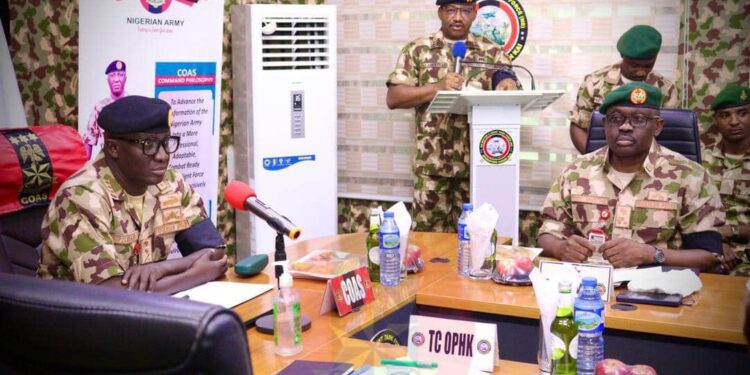 COAS Charges Troops To Intensify Operations As He Assesses North-East Battlefield