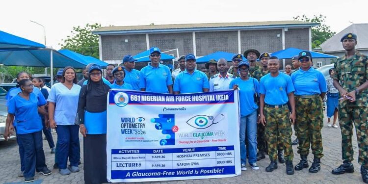 NAF marks World Optometry Day with eye screening for personnel, families in Lagos