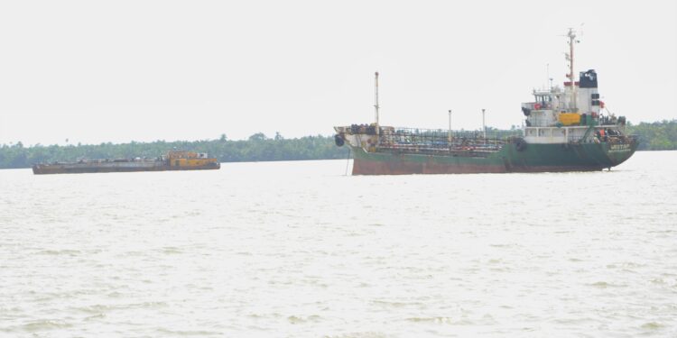 Navy, Operation Delta Safe Intercept Three Vessels, Arrest 26 Crew Over Suspected Crude Oil Theft