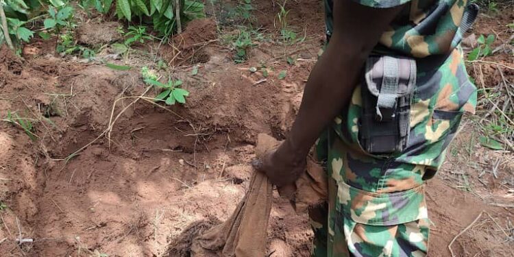 Troops Neutralise IPOB/ESN Stronghold in Imo, Recover Suspected Remains of Slain Soldiers After Fierce Gun Battle