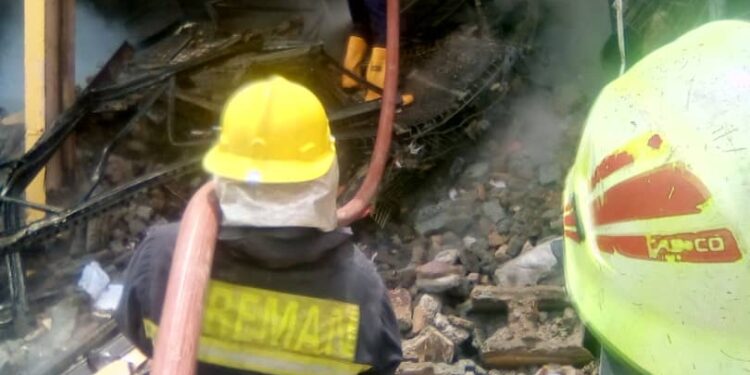 Seven injured as building under construction collapses in Abuja, fire guts car centre in Kubwa