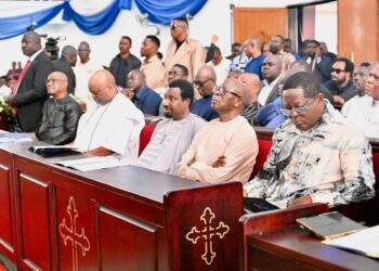 Umahi, Akpabio, Wike, Others Pay Last Respects as Senator Barry Mpigi Is Buried in Rivers