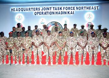 CDSA Major General Ilodibia Visits Operation HADIN KAI, Strengthens Intelligence Support for Counter-Insurgency Operations