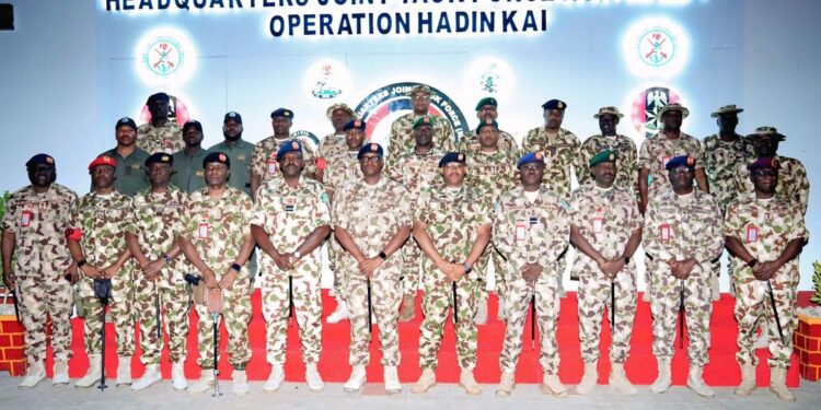 CDSA Major General Ilodibia Visits Operation HADIN KAI, Strengthens Intelligence Support for Counter-Insurgency Operations