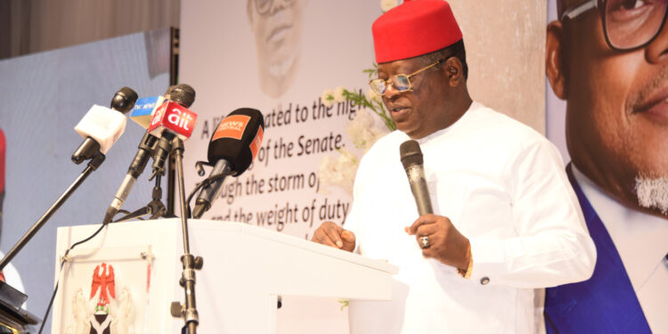 Umahi celebrates late Senator Mpigi’s contributions to national infrastructure growth