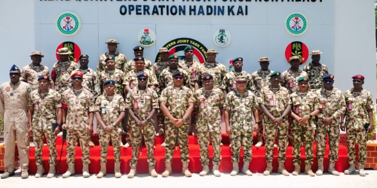 Army Headquarters team evaluates Operation Hadin Kai as troops record major successes against terrorists