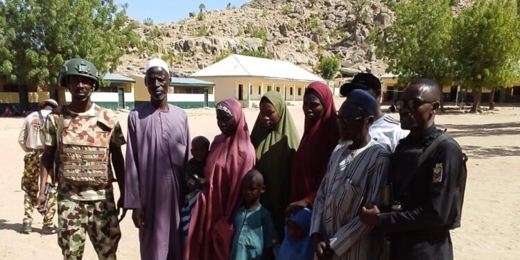 Operation Hadin Kai Records Breakthrough as Troops Recover Abducted Women, Children