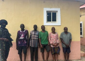 Nigerian Navy Busts Suspected IPOB/ESN Network In Anambra, Arrests Five