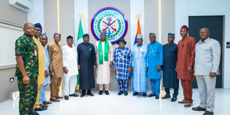 Defence Minister General Musa Bags Rare NIS Honorary Fellowship