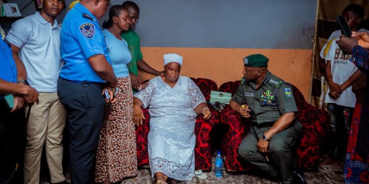 IGP Disu Pays Emotional Condolence Visit To Family Of Fallen Asp Ejeh Alfred, Reaffirms Police Commitment To Welfare Of Heroes’ Families