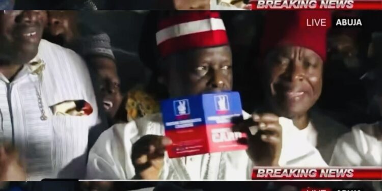 Obi, Kwankwaso Receive NDC Membership Cards as New Political Coalition Takes Shape