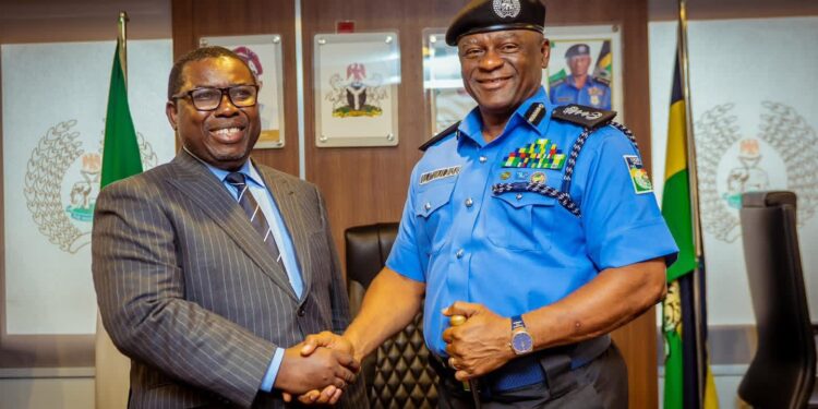 IGP Disu, INEC Chairman Meet In Abuja, Strengthen Partnership Ahead Of Ekiti, Osun Polls And 2027 Elections