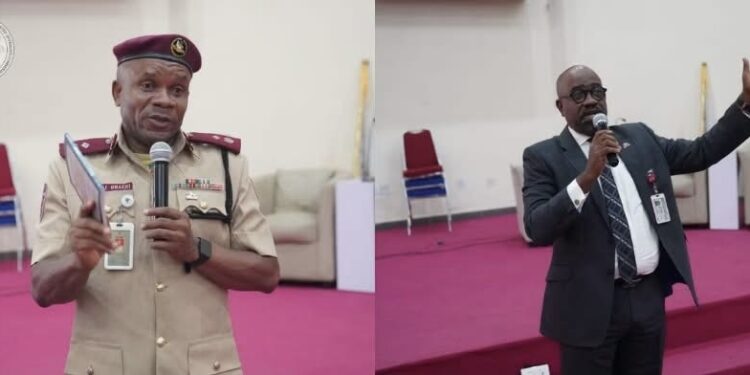FRSC Sensitises ICPC Staff on Defensive Driving, Road Safety Culture