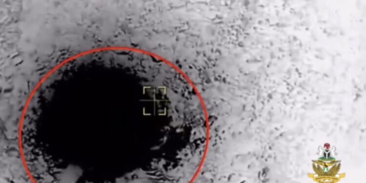 NAF Precision Airstrikes Cripple Terrorist Operations In Southern Tumbuns, Mandara Mountains