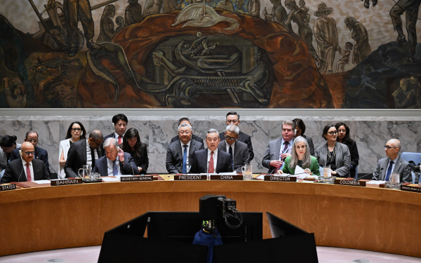 China Calls For Stronger U.N. System, Multilateral Cooperation at Security Council Meeting