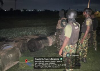 Nigerian Navy Busts Illegal Fuel Distribution Hub In Rivers, Seizes 123,000 Litres Of Suspected AGO