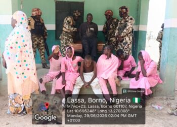 Troops of Operation Hadin Kai Foils ISWAP Abduction, Rescues 10 NECO Candidates in Borno