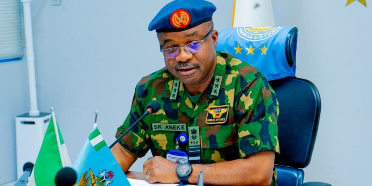 Air Marshal Aneke Commends Successful Lassa Rescue Operation, Vows Relentless Pressure on Terrorists