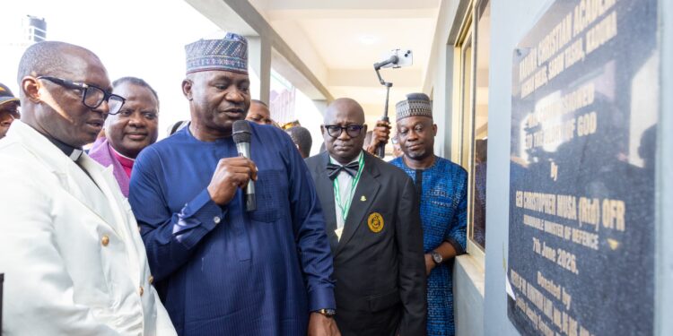 Defence Minister Advocates Education As Strategic Weapon Against Terrorism, Commissions DSS-Built School In Kaduna