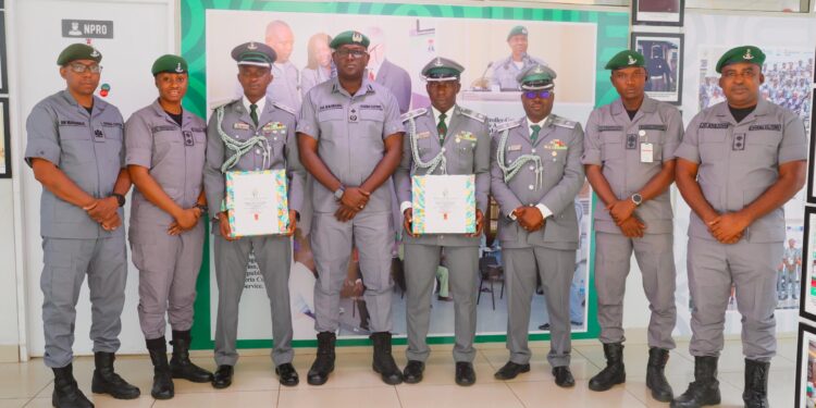 Customs PR Officers Sweep Top Honours at NCCSC, Emerge Best Graduating Students