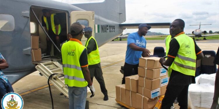 NAF Facilitates Swift Delivery of Sensitive Electoral Materials Ahead of June 20 Polls