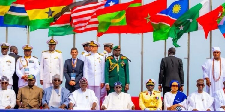 Tinubu Celebrates Navy At 70, Commissions Three Ships And Unveils Gulf Of Guinea Security Initiative