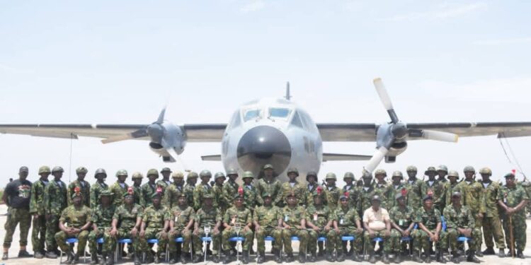 Nigerian Army Graduates New Set of Paratroopers, APC Commanders in Jaji