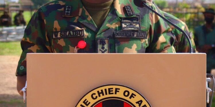 Nigerian Army Graduates Recruits, COAS Calls For Relentless Offensive Against Criminals