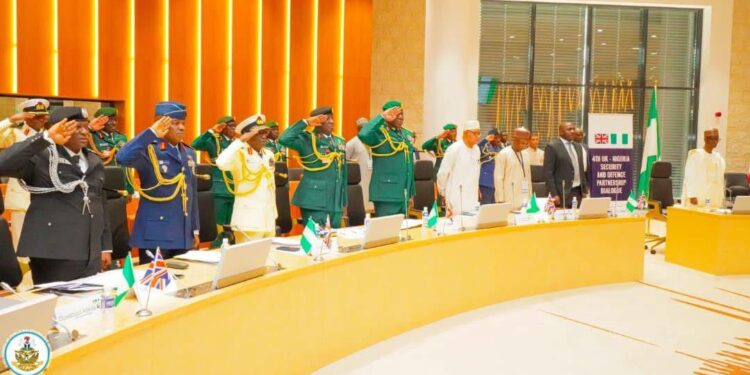 Air Marshal Aneke Participates In Nigeria–UK Security Dialogue On Counter-Terrorism And Intelligence Sharing