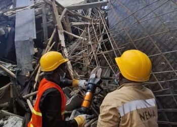 Three Rescued, One Dead As NEMA Intensifies Rescue Operations After Rivers Building Collapse