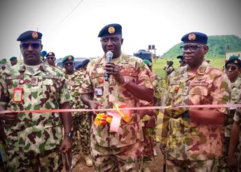COAS Strengthens Personnel Welfare, Commissions Housing And Training Facilities In Jos