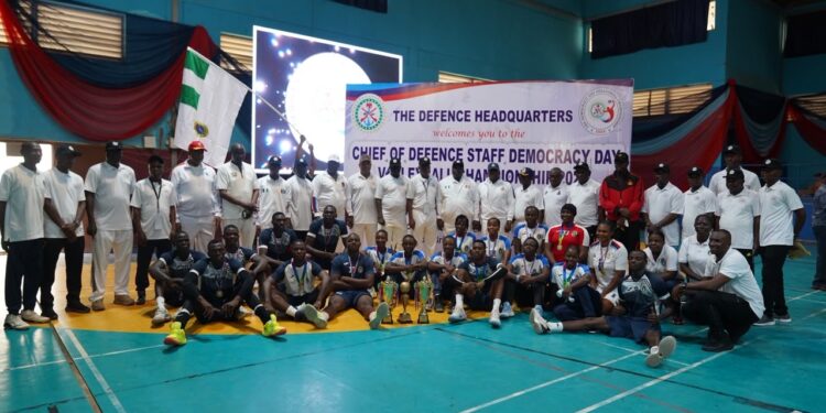Armed Forces Strengthen Unity And Fitness At 2026 CDS Democracy Day Volleyball Tournament