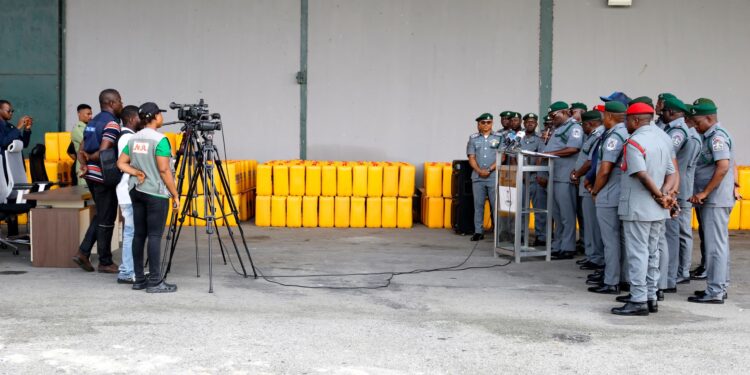 Customs Shields Local Manufacturers, Confiscates 1,996 Kegs of Smuggled Vegetable Oil