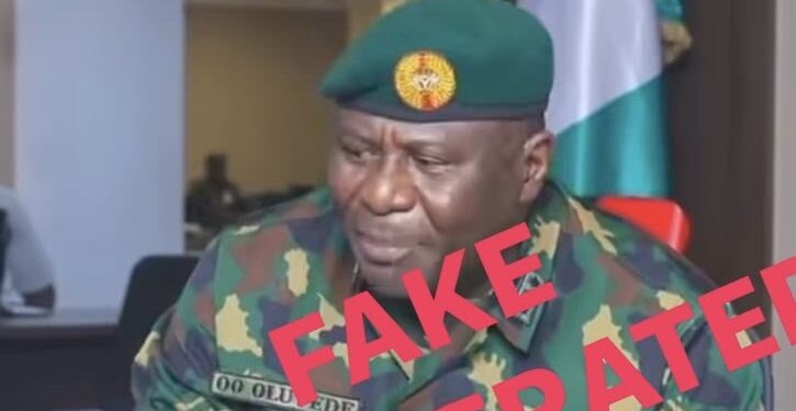Defence Headquarters Debunks AI-Generated Video Falsely Linked to CDS, Warns Against Spread of Misinformation
