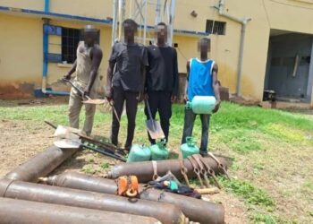 Police Intensify Fight Against Economic Sabotage, Arrest Seven in Adamawa Pipeline Vandalism Case