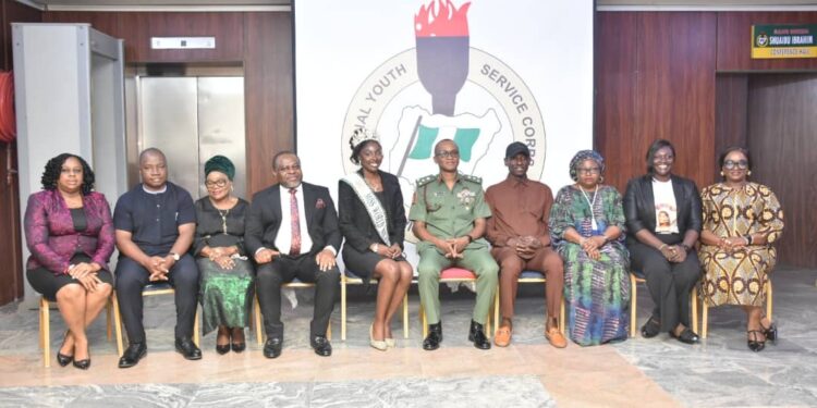 NYSC Pledges Partnership with Miss World Nigeria to Advance Youth Entrepreneurship