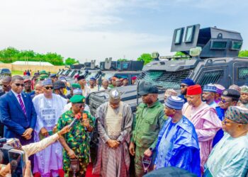 Defence Minister Unveils Sokoto’s New Armoured Fleet, Rallies Troops Against Insecurity