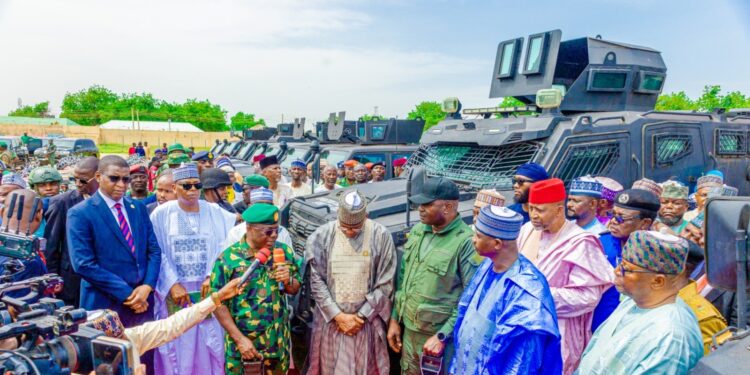 Defence Minister Unveils Sokoto’s New Armoured Fleet, Rallies Troops Against Insecurity