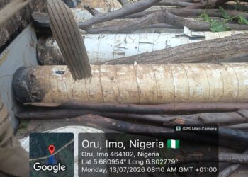 Navy Intercepts Vandalised Pipeline Sections, Arrests Two Suspects in Imo