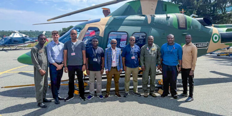 NAF Records Fleet Modernisation Milestone With Acceptance of Three AW109 Trekker Helicopters