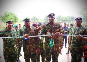 COAS Prioritises Troop Welfare With Commissioning of Python Soldiers’ Club