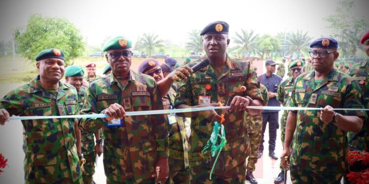 COAS Prioritises Troop Welfare With Commissioning of Python Soldiers’ Club